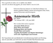 eine Anzeige