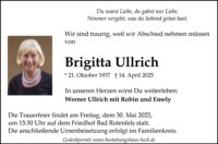 eine Anzeige