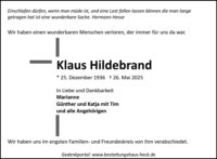 eine Anzeige